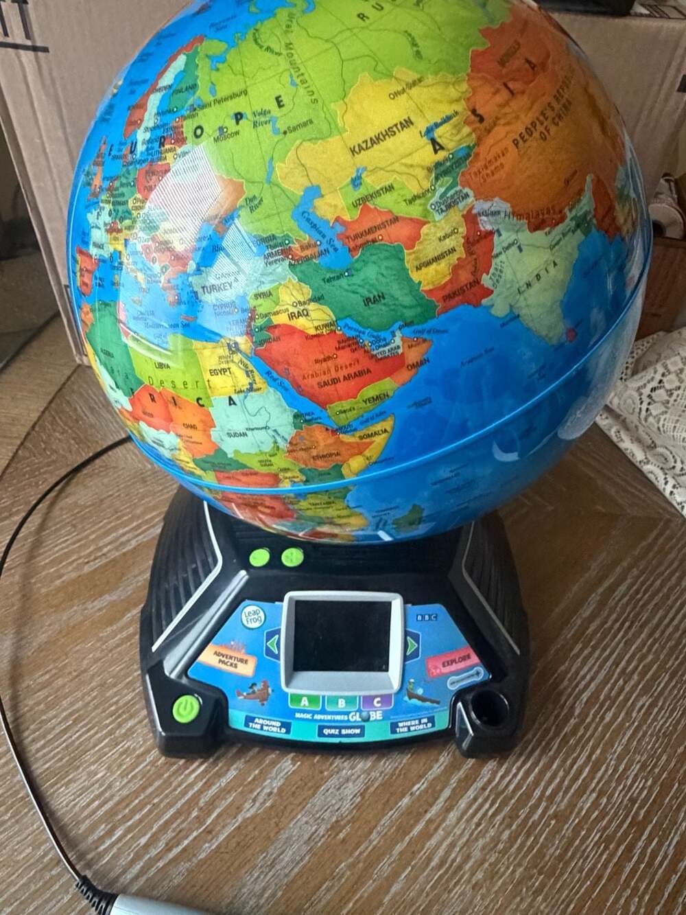 LeapFrog Magic Adventures Globe Interactive Educational Toy